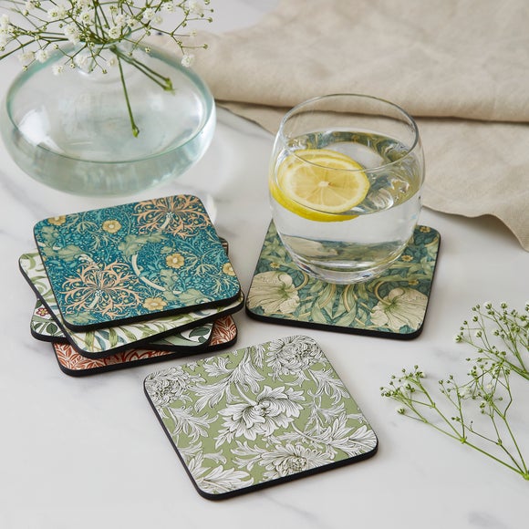 Morris & Co Set of 6 Mixed Coasters