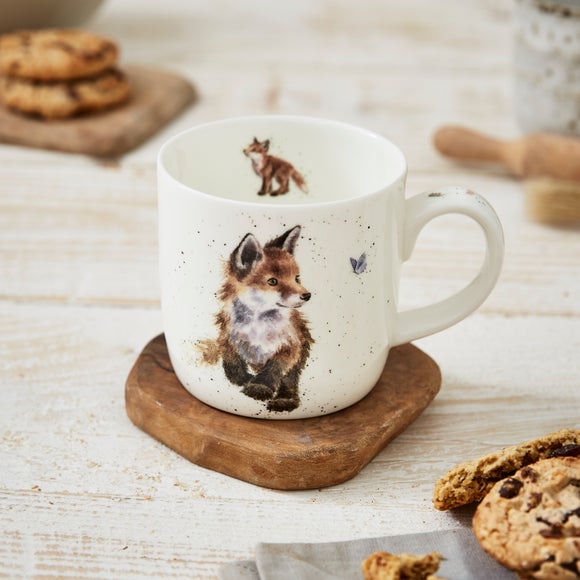 Wrendale Born to be Wild Fox Mug