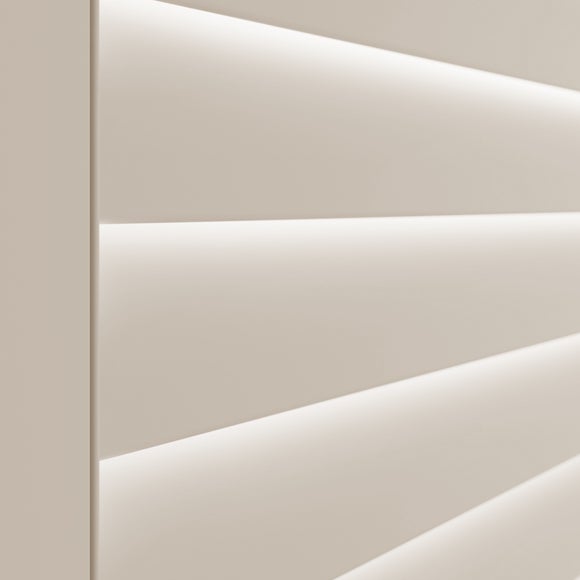 Made to Measure Shutter Blind Sample Off-White