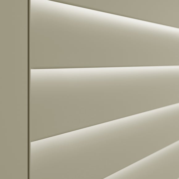 Made to Measure Shutter Blind Sample Sage Green