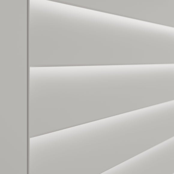 Made to Measure Shutter Blind Sample Sandstone