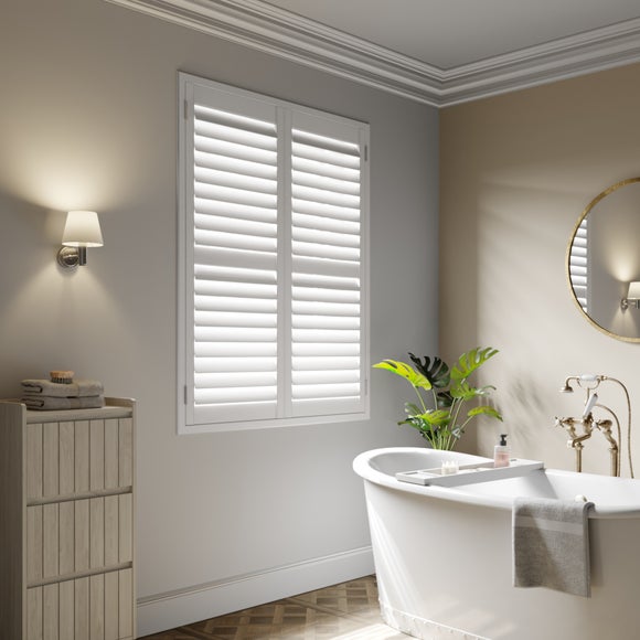 Made to Measure Shutter Blind Sample Sandstone