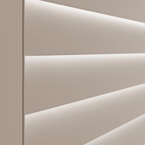 Made to Measure Shutter Blind Sample Ivory