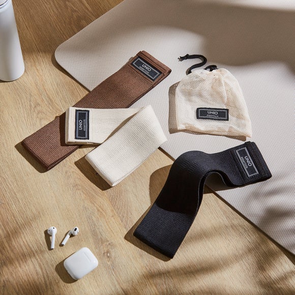 Unio Essentials Pack of 3 Resistance Bands