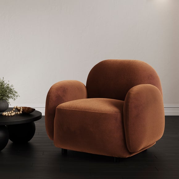 Return - LPD Hagu Curved Occasional Armchair