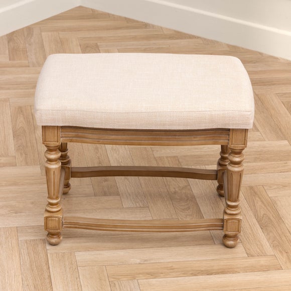 Return - Voyage Maison Eloise Oak Footstool