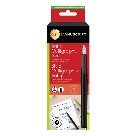 Manuscript Italic Calligraphy Pen, Medium