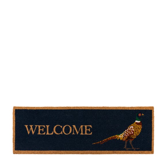 Click to view product details and reviews for Cedar And Sage Royal Pheasant Welcome Coir Doormat. Click to view product details and reviews for Cedar And Sage Royal Pheasant Welcome Coir Doormat.