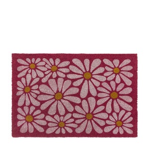 Cedar & Sage Pretty Daisy Coir Doormat