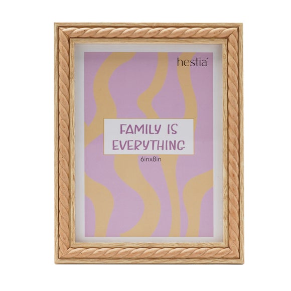 Hestia Twisted Rope Effect Photo Frame
