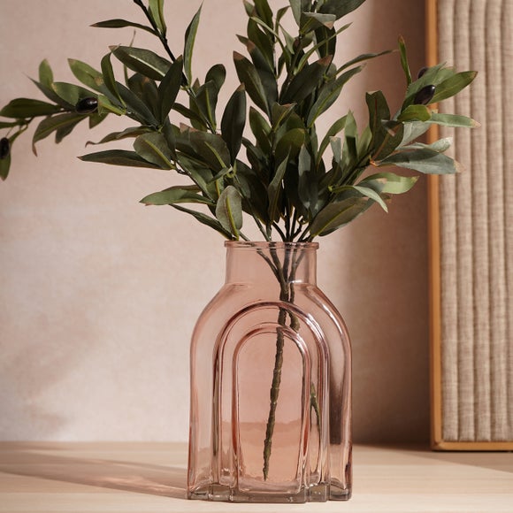 Hestia Wide Neck Glass Vase