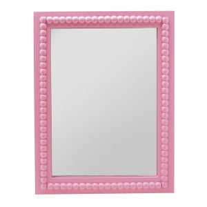 Hestia Pink Beaded Wall Mirror