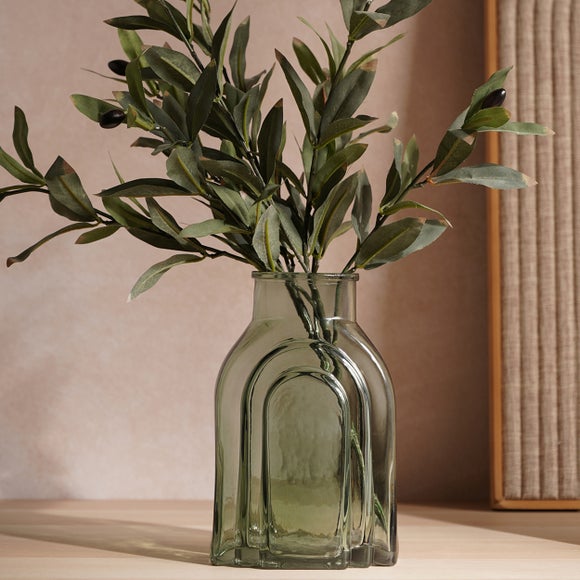 View Hestia Wide Neck Glass Vase View Hestia Wide Neck Glass Vase