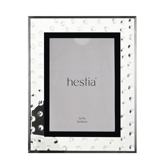 Hestia Diamante Scatter Glass Photo Frame