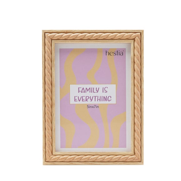 Hestia Twisted Rope Effect Photo Frame