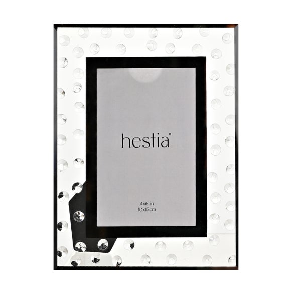 Hestia Diamante Scatter Glass Photo Frame