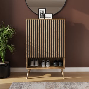 Rowan Shoe Storage- Oak Effect