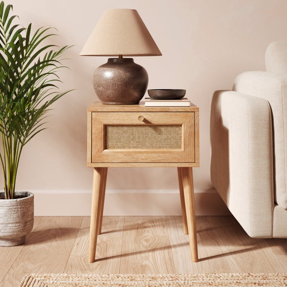 Jordyn Side Table, Mango Wood Effect