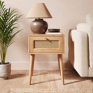 Jordyn Side Table- Mango Wood Effect