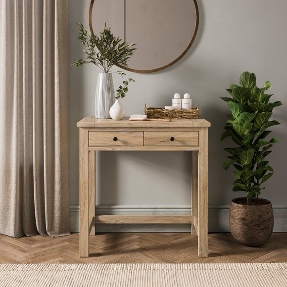 View Olney 2 Drawer Compact Dressing Table View Olney 2 Drawer Compact Dressing Table
