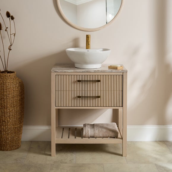 View Tatum Single Vanity Unit- Marble View Tatum Single Vanity Unit- Marble