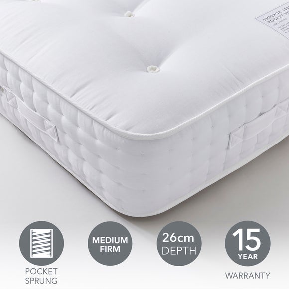 Return - Hotel Emperor Wool 1000 Pocket Sprung Mattress