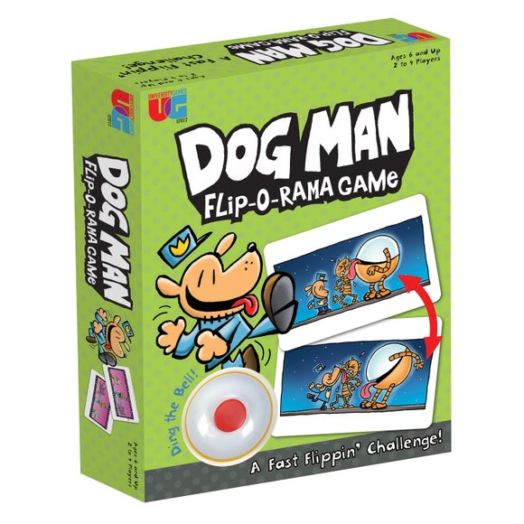 University Games Dog Man Flip O Rama Game