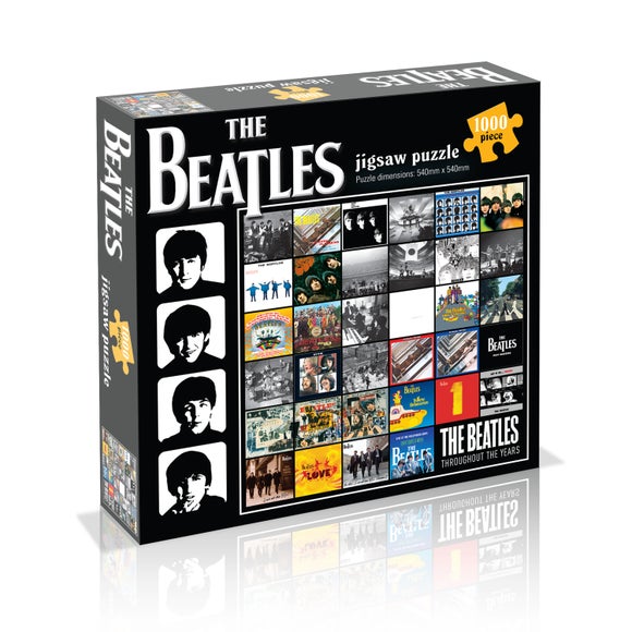 The Beatles Album Collage 1000 Piece Puzzle