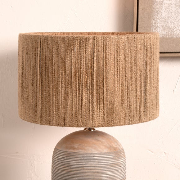 View Pacific Lifestyle Issa Drum Lamp Shade View Pacific Lifestyle Issa Drum Lamp Shade
