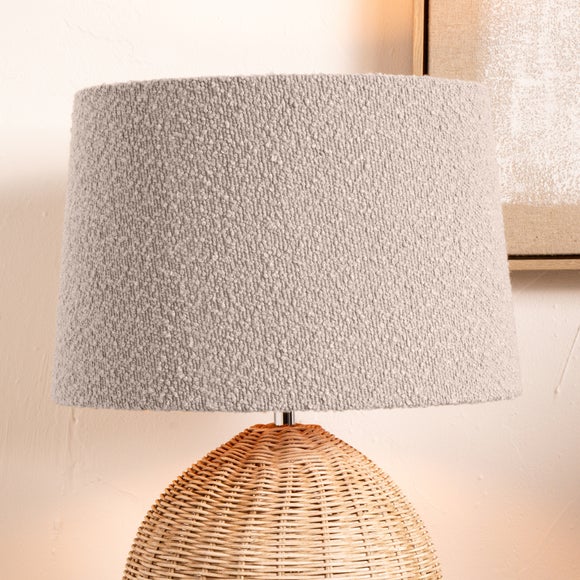 View Martigues Boucle Tapered Cylinder Lamp Shade View Martigues Boucle Tapered Cylinder Lamp Shade