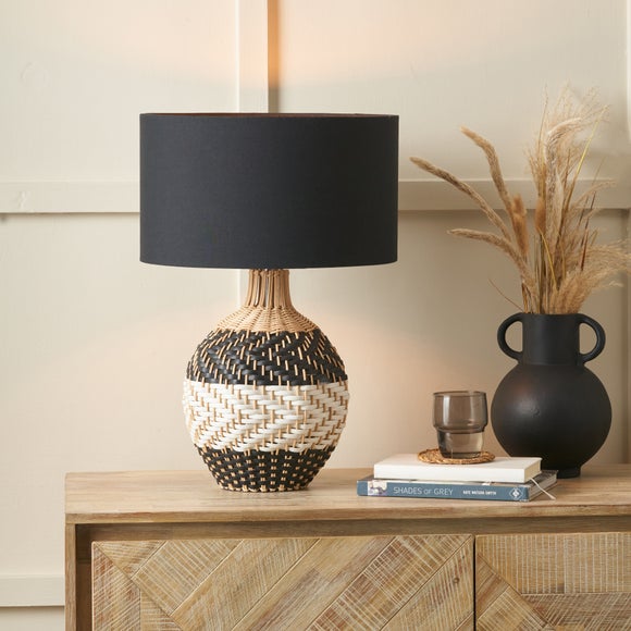 Pacific Lifestyle Rowan Woven Table Lamp