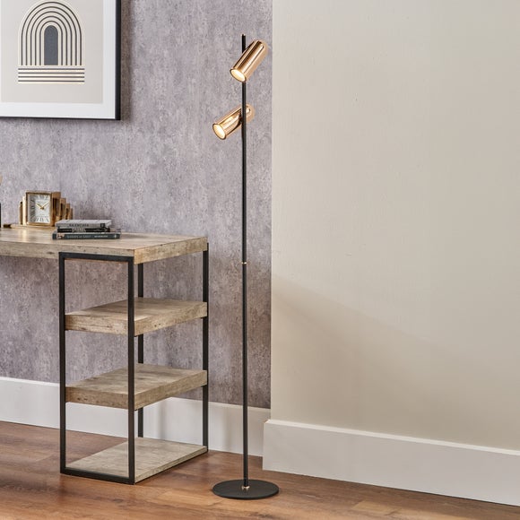 Pacific Lifestyle Xena 2 Light Adjustable LED Floor Lamp