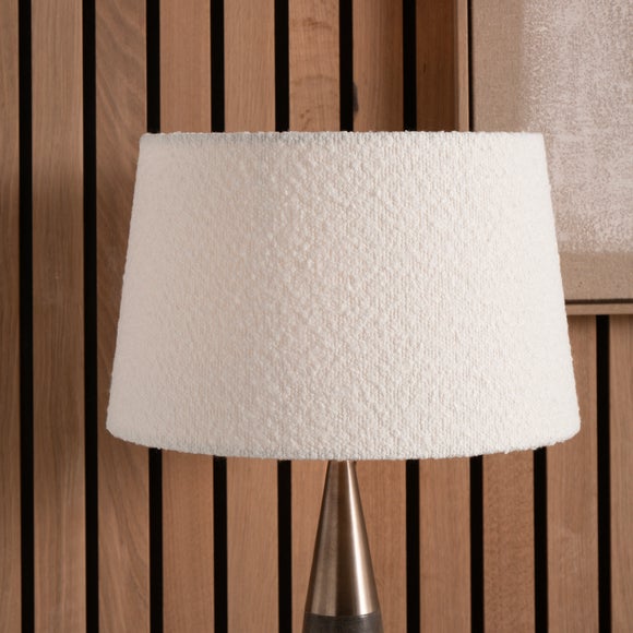 View Martigues Boucle Tapered Cylinder Lamp Shade View Martigues Boucle Tapered Cylinder Lamp Shade