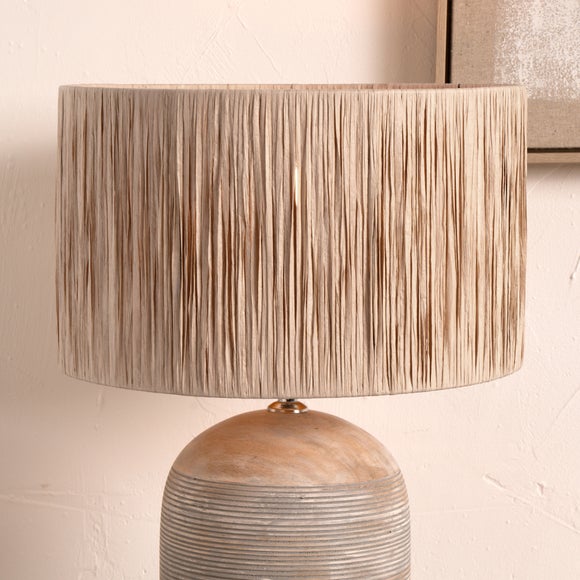 View Pacific Lifestyle Tilia Drum Lamp Shade View Pacific Lifestyle Tilia Drum Lamp Shade