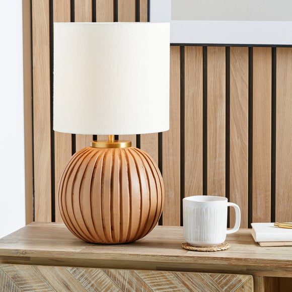 Pacific Lifestyle Ezekiel Ball Table Lamp