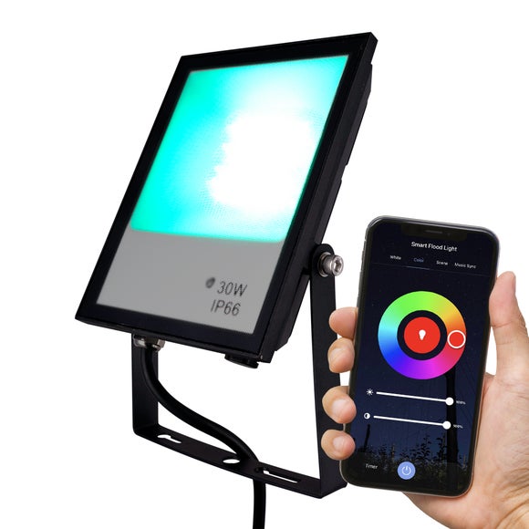 Smart Colour Changing LED Floodlight