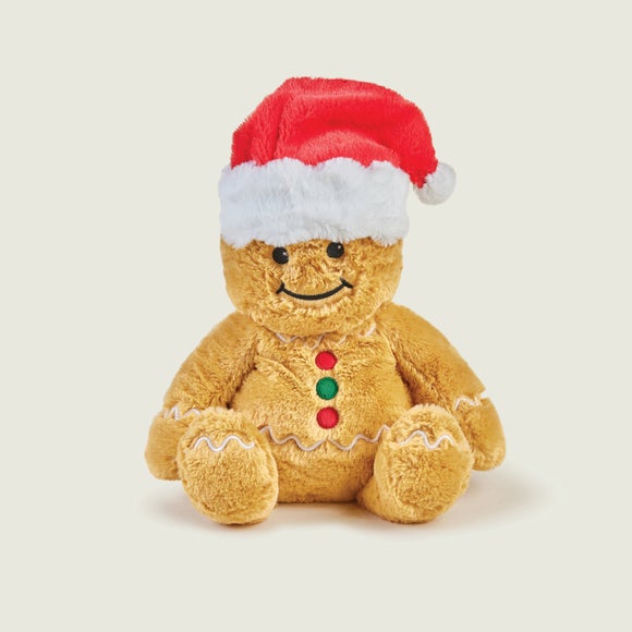 Warmies Gingerbread Man Microwavable Plush Toy