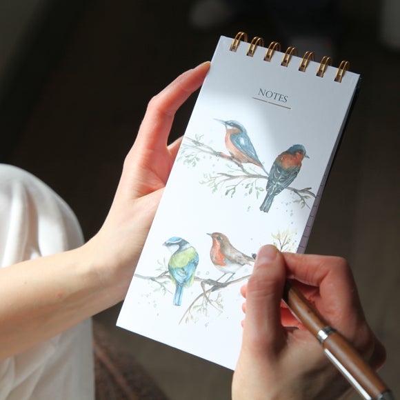 Meg Hawkins British Birds Jotter