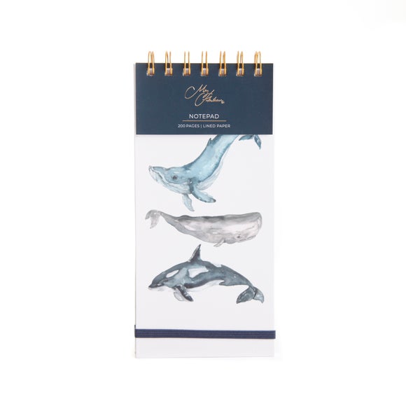 Meg Hawkins Whale Jotter
