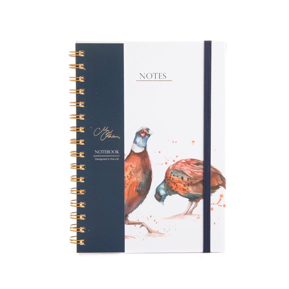 Meg Hawkins Pheasant A5 Notebook
