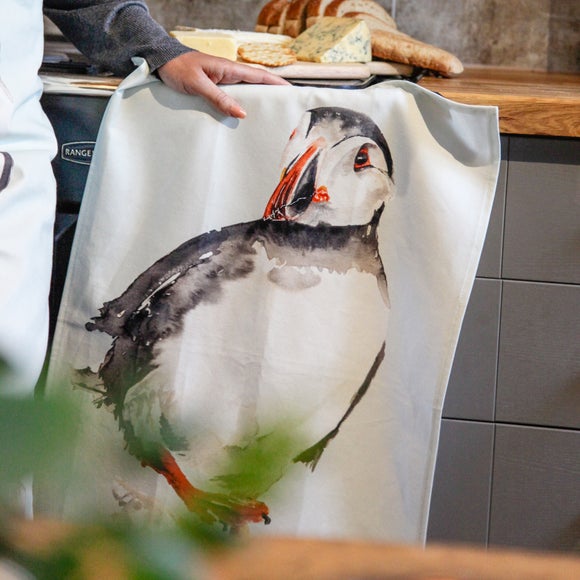 View Meg Hawkins Puffin Tea Towel View Meg Hawkins Puffin Tea Towel