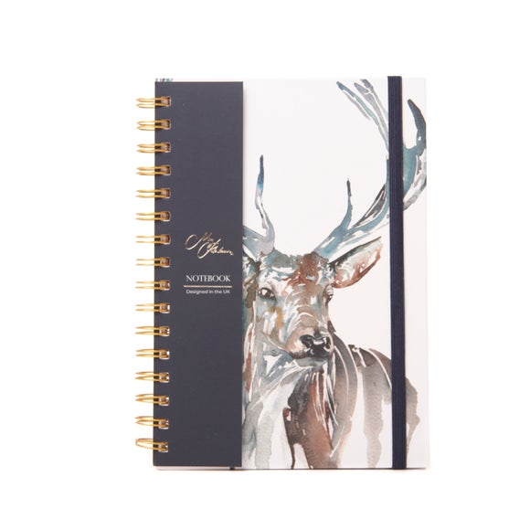 Meg Hawkins Stag A5 Notebook