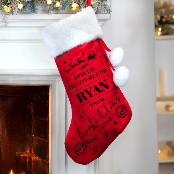 Personalised Special Delivery Stocking