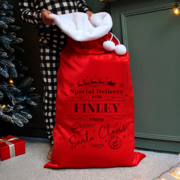 Personalised Special Delivery Sack