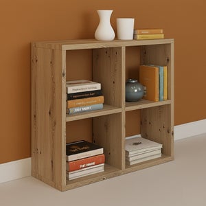 Furniture To Go Mauro 2 Shelf Cube Storage Unit