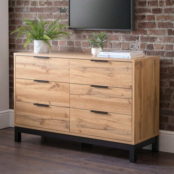 View Bali Wide 6 Drawer Chest View Bali Wide 6 Drawer Chest
