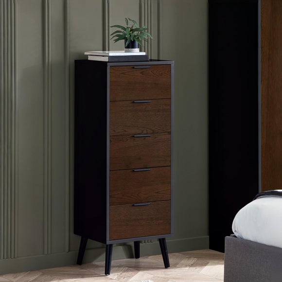 View Alba Narrow 5 Drawer Chest View Alba Narrow 5 Drawer Chest