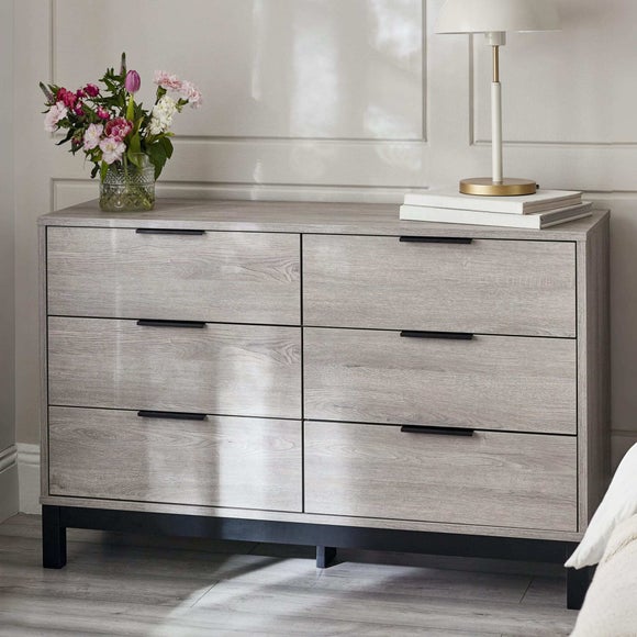 Bali Wide 6 Drawer Chest