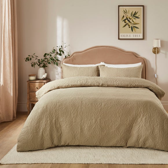 Pinsonic Microfibre Duvet Cover & Pillowcase Set