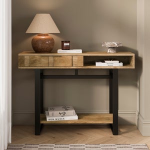 Watson 1 Drawer Console Table- Wood Effect